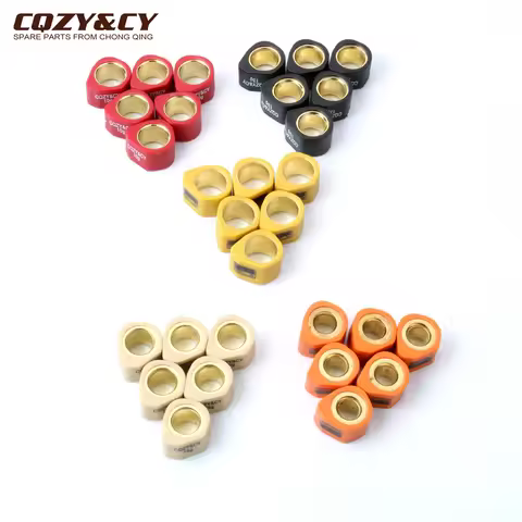 6PC Racing Variator Roller Weights 20x15mm 8g 10g 13g 15g 19g For Honda Chiocciola NES Dylan PCX SH 