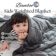 Cuddle™ Kids Cool 2.0 Weighted Blanket/ Kids Bamboo Fiber Weighted Blanket