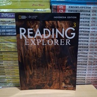 Original Book READING EXPLORER 3 Second Edition INDONESIA EDITION NATIONAL GEOGRAPHIC LEARNING CENGA