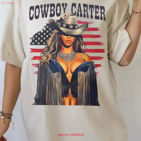 Cowboy Carter Tour beyonce tee shirt reprint unisex AN50886 vintage Washed Top For Everyday Wear Ver