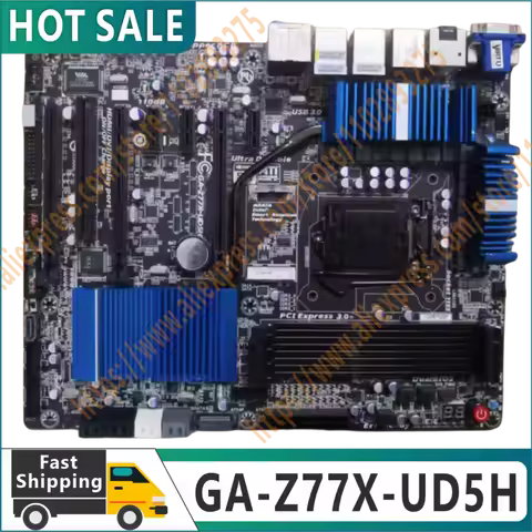 Original GA-Z77X-UD5H motherboard 32GB LGA 1155 DDR3 ATX motherboard 100% tested