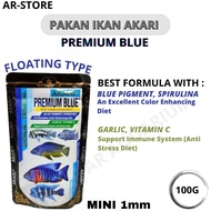 AKARI PREMIUM BLUE PELLETS MINI SIZE 1mm