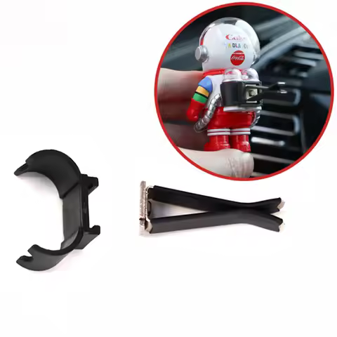 2Pcs Car Air Freshener Clips For POP MART SPACE MOLLY 100% 1/2/3/emoji Auto Aromatherapy Solid Perfu