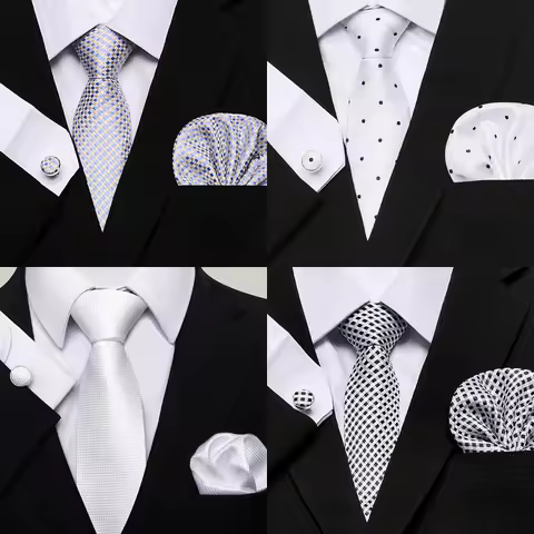 200 Colors 2023 New Design Silk Tie Pocket Squares Set Necktie Floral Men Green Abraham Lincoln's bi