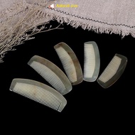 ADL 1*Natural Amber Ox Hornb Hair No Static Health Care Brush Hairdressingb LE