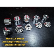 Baud NUT ADAPTER AFR LAMBDA VESPA IGET 3V EXHAUST