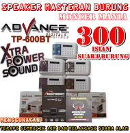 Speaker Mp3 Masteran Burung Advance Tp600bt 235 300 424 Isian Moncer Mania