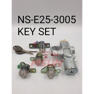 KEY SETS NISSAN URVAN E25