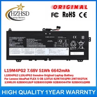 L19M4PG2 7.68V 51Wh 6642mAh L19D4PG2 L19L4PG2 Genuine Original Laptop Battery For Lenovo IdeaPad FLE