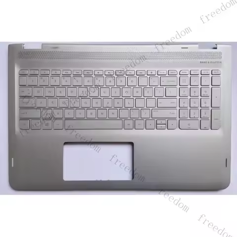 HTS Palmrest w/Backlit Keyboard for HP ENVY X360 15-AQ 15-AR M6-AQ M6-AR TPN-W119 US