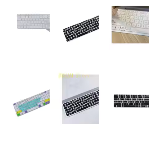 Thin Silicone Keyboard Protectors for K580/K585/K470/MK470 Keyboard Cover Wireless Keyboard Ergonomi