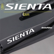 Toyota Sienta Car Wiper Sticker