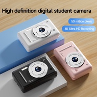 4K CCD Retro Digital Camera Portable Camera 50 Million Pixels Auto Focus Entry-level Camera Dual Cam