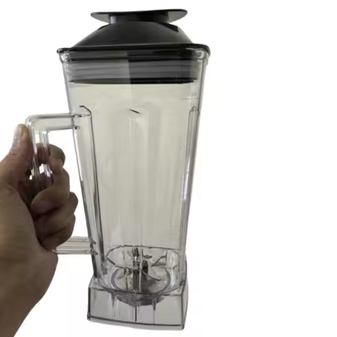 2000ML Blender Jar (including knife + lid) for rawmid 3HP lagom SC-6000 replacement Blender cup