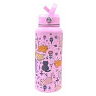 BSB_ 1000ML Botol Air Tahan Sejuk Stainless Steel Sus316 1L Portable Aquaflask Tumbler Vacuum Sports