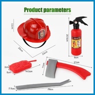 ◀ ✸ ✙ Fireman Costume for Kids Boys Firefighter Career Uniform Work Cosplay Role Play Girl Suit Clo