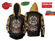 JAKET ZIPPER RACING PRO X YAKUZA GEISHA limited edition exclusive GOLD
