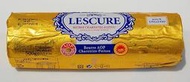 萊思克LESCURE無鹽發酵奶油條500g，法國原裝進口，世界頂級的天然悠遠香氣、AOP認証 草飼牛IDUNN