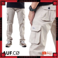 5.5 CARGO AUFCO/, AUFCO Long Cargo Pants, Cream Color, Premium Grade Material Quality a