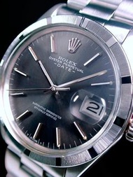 狀況超好 ROLEX 勞力士發動機車削石板灰色 Ref.1501 名機 Cal.1570 蠔式恆動