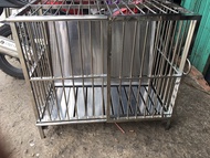 Chuồng chó Inox Juno Sofa KT (40 x 60 x 60cm) Không có mái che