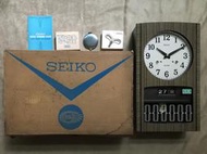 未使用新品 全新機蕊 沒有磨損 經久耐用可傳家 日本精工SEIKO 30日捲發條鐘 古董鐘 機械鐘 擺鐘 掛鐘