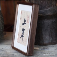 Chinese Style North American Ornaments Creative Desk Entrance Photo Frame Literary Handmade Table Bl