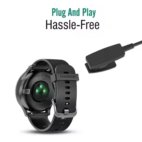 USB Type C Dock Charger For Garmin Lily 2 Forerunner 30 35 235 735XT 230 630 645 Music Lily2 Vivomov