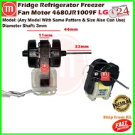 ✗▽LG Fridge Refrigerator Freezer Freeze Fan Motor 4680JR1009F