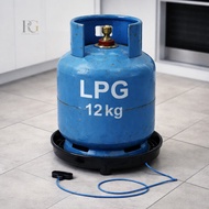 3kg 12 kg LPG Gas Stand with Wheels Multipurpose Gallon Stand/