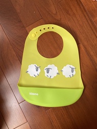 Kidsme 輕便硅膠圍兜