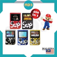 Game Retro mini Gameboy Console Emulator S.U.P 400 in 1 [All Different Title] TV AV Out  Plus Gamebox Games Mario Contra