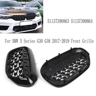 Glossy  Kidney Grille for  5 Series G30 G38 2017-2019 Front Grille 51137390863 51137390864