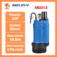 MEUDY KBZ31.5 3" 2HP Submersible Drainage Pump