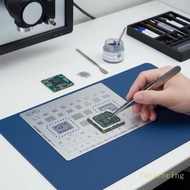 FUN BGA Reballing Stencil Template Tin Planting Soldering Net Maintenance Electronics Fixing for 15 