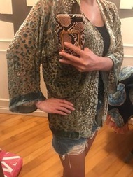 Kimono 薄小外套cardigan 民族風