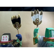 ［SG] 大二爺伯 黑衣濟公 濟公 扇子 tua di ya pek fan black shirt jigong jigong feather fan