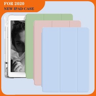 ipad case ipad air3 10.5 2020 ipad 8gen 10.2 inches 2019 ipad 7gen 10.2 with pen slot ipad 6gen ipad 5gen 9.7 ipad air2 ipad air1 9.7 sleep wake up, magnetic adsorption ipad mini5 ipad mini4 transparent protective cover