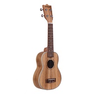 onlylove1-PH ammoon 21 Inch Soprano Ukulele Ukelele Zebrawood String Instrument Musical for Beginner
