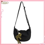 Unisex Crossbody Bag Women Harajuku Canvas Bag Student Shoulder Beg Sling Bag Shoulder Beg Ootd Vira