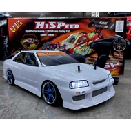 Rc Hsp R34 With Lamp Brush Motor Scale 1/10 4WD DRIFT
