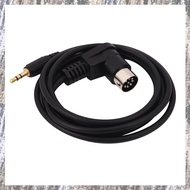 [Z F L U] Car 3.5mm AUX Input Adapter Audio Cable Mini Jack AUX 8-Pin M-BUS CD Changer Cable For  Go
