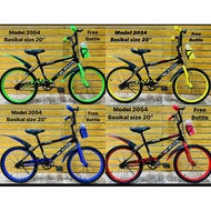 Basikal Saiz 20 Inci BMX / 20" BMX / 20" Basikal Budak / Untuk Umur 5 -8 Tahun 2054 Bicycle