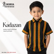 V2 Kadazan Dusun Traditional Clothes Baju Tradisional Sabah Borneo Lelaki Kids Corak 100% Sulam