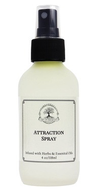 Attraction Room & Body Spray 4 oz | Handmade with Infused Herbal Oil | Love, Money & Prosperity Ritu