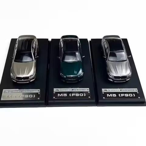 MJ BMW M5 F90 1:64 Diecast Alloy Car Model Collectibles
