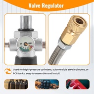 M18X1.5 Thread 4500Psi SCBA Valve Regulator Fill Station Hose for PCP Air Tank