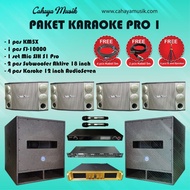 CahayaMusik paket soundsystem karaoke pro 1 sound system audio seven