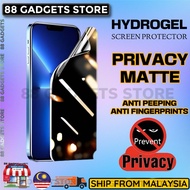 Hydrogel Privacy Matte Screen Protector Compatible for iPhone SE 3 / 2 / 8 Plus 7 Plus / iP 8 7 / iP