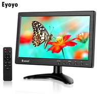 Eyoyo 12 Inch Portable Small HDMI Monitor LCD Monitor 1366x768 w/HDMI VGA BNC AV Inputs Built-in Spe